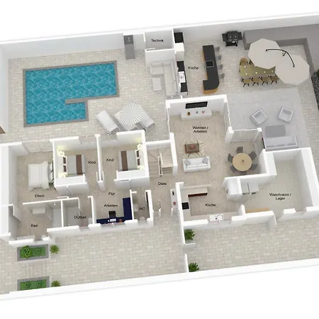 Villa Exklusive Mit Beheiztem Pool In *